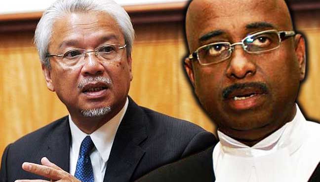 S-N-Nair-husni Husni challenged to repeat sodomy allegation against Anwar outside parliament
